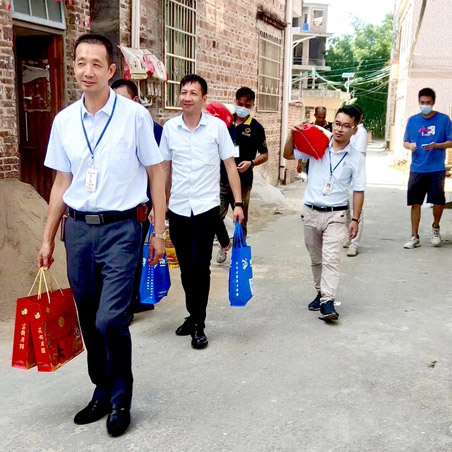 濃濃中秋情,慰問暖人心---中秋節(jié)走訪送溫暖活動(dòng)